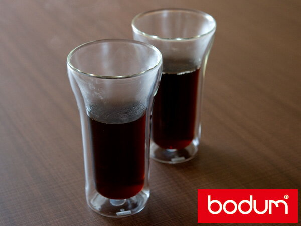 ボダム bodum アッサム ダブルウォールグラス 0.4L 2個セット （ 4547-10 ）assam コップ タンブラー ..