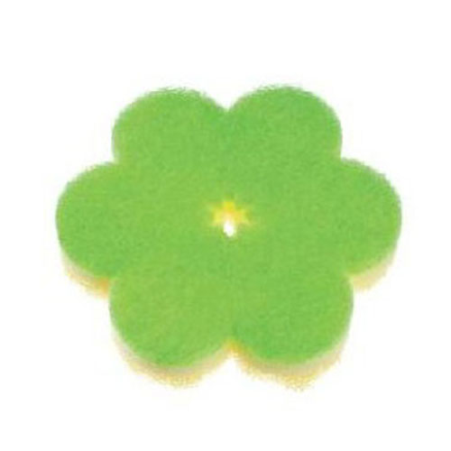 マーナ MARNA おはな スポンジ ( K-364G ) グリーン【4点までメール便送料無料】