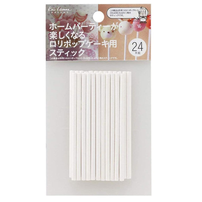 樂天商城 - 貝印 ロリポップヨウ スティック 24本入 DL6252