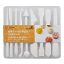 貝印 テシゴトドウグ マルボウセット 000DL7510 日本製 製菓道具 和菓子 レシピ付き 仕上 細工 便利 お菓子作り 和菓子作り キッチンツール キッチン小物 【2点までメール便可能】