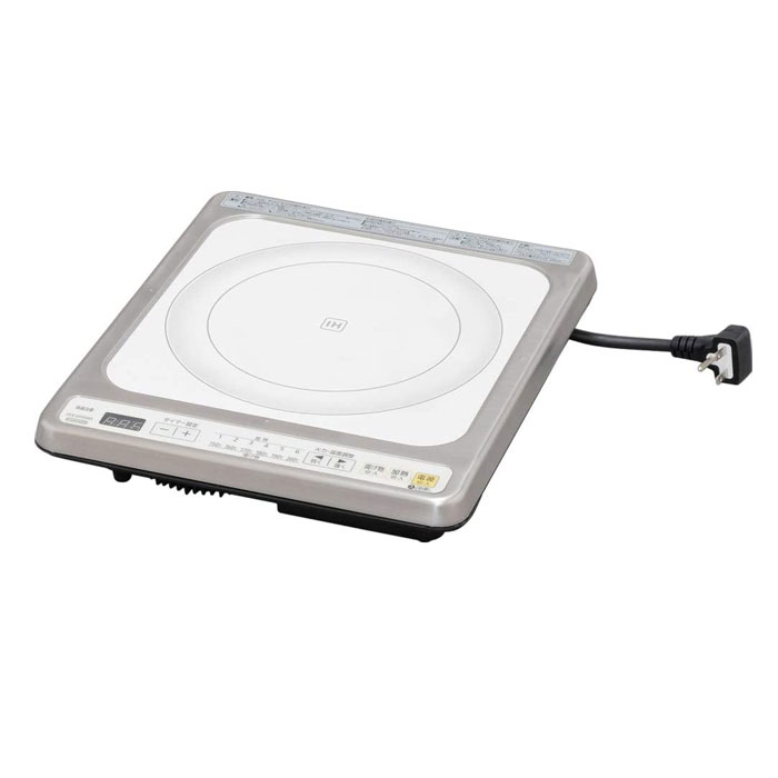 アイリスオーヤマ ビルトインIH 200V ホワイト IHC-B122-W