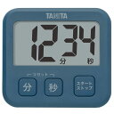 タニタ 薄型タイマー ブルー TD-408-BL