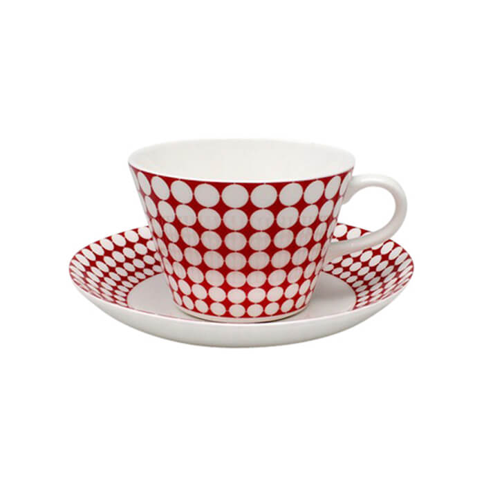 グスタフスベリ EVA 493-06 コーヒーカップ&ソーサー 復刻版 並行輸入品