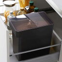 山崎実業 密閉米びつ タワー 10kg 計量カップ付 ブラック KT-TW MI 米櫃 BK 5424 10kg用 送料無料