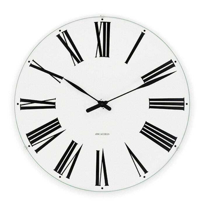 アルネヤコブセン ローマン 21cm ウォールクロック 掛時計 壁掛け時計 アナログ シンプル おしゃれ モダン 北欧 レトロ 新生活 プレゼント ギフト 並行輸入品 送料無料