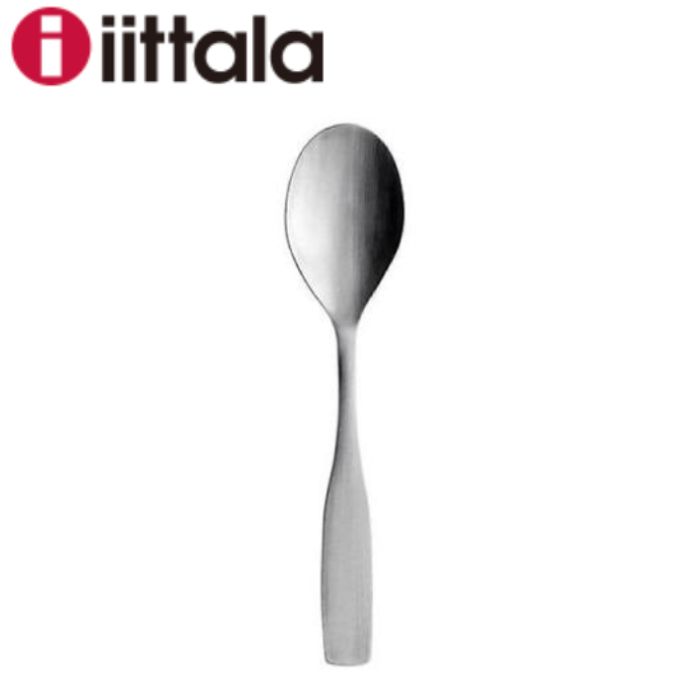 イッタラ チッテリオ 98 デザートスプーン マット 187046 iittala スプーン ステンレス CITTERIO カトラリー 食器 フィンランド 北欧 おしゃれ 並行輸入品【10本までメール便対応】