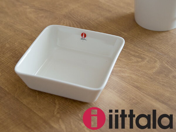 イッタラ 食器 iittala TEEMA イッタラ ティーマ スクエア ミニプレート 12cm 18635 ホワイト 並行輸入品 お皿 プレート プレゼント ギフト