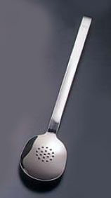 ROSLE/レズレー 18-10 長柄穴明オーバルスプーン【レーセル】【10102】