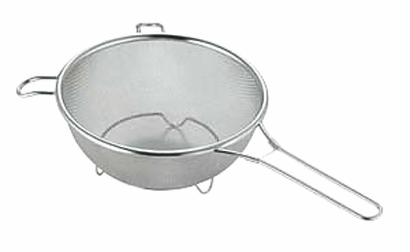 kan 18-8足付ストレーナー 中 18cm 送料無料