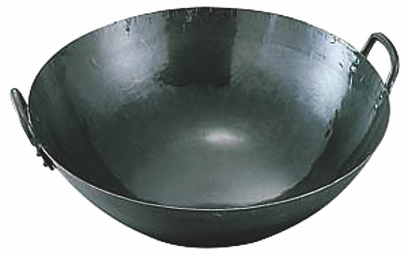 鉄打出四川鍋 36cm