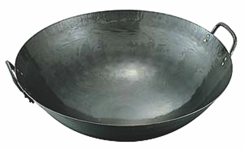 鉄打出両手中華鍋 27cm