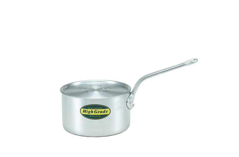 ハイグレード アルミ片手鍋 目盛付 18cm(2.8L) 送料無料