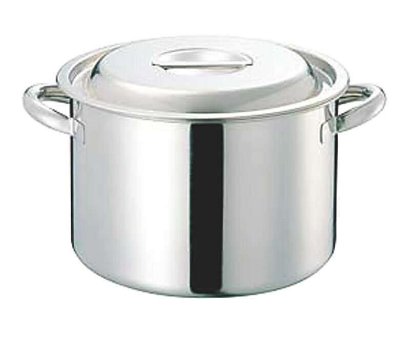 CLO モリブデン半寸胴鍋 27cm(10L)手付 送料無料