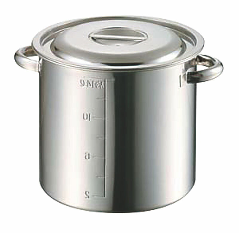 AG 18-8目盛付寸胴鍋 33cm(26.0L) 送料無料