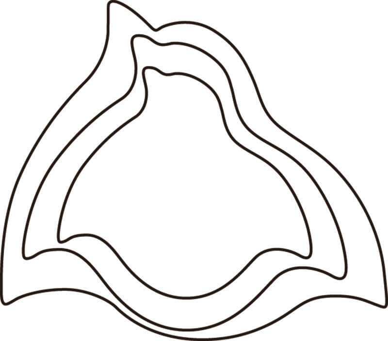 野菜抜 千鳥 中 #2 送料無料