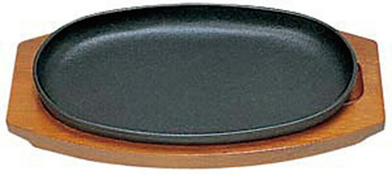 S ステーキ皿 小判型D 30cm