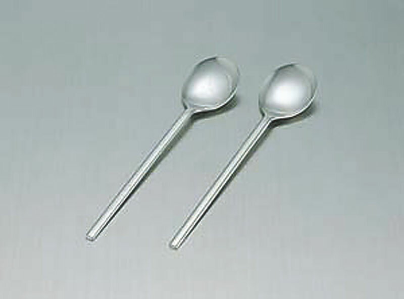 18-8朝鮮スプーン 無地 送料無料