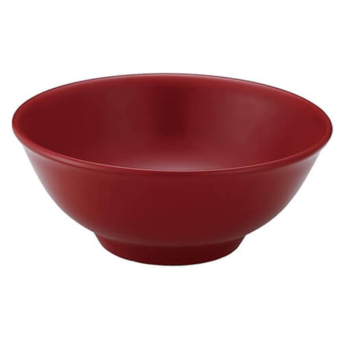 メタル丼 レギュラー 厚口タイプ 塗装仕様 赤