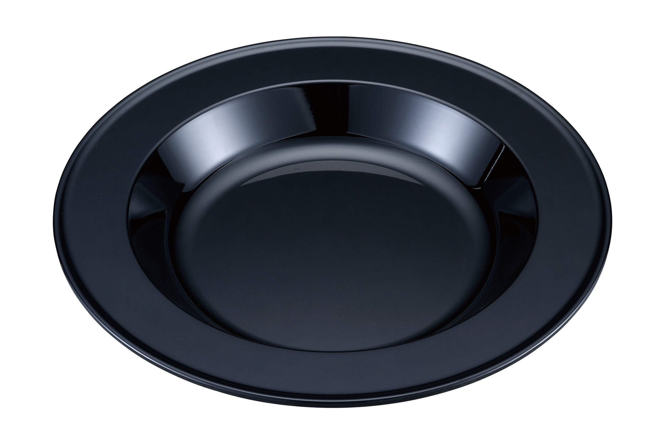 メラミン製ビュッフェ用丸型フードパン 36cm 黒 TKO-136 送料無料