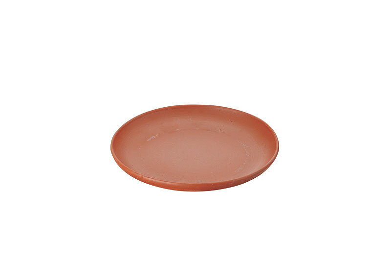 朱泥皿 14cm