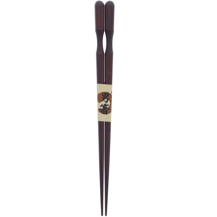 【メール便14本まで対応可能】イシダ お箸 王将一半 赤 23.5cm 10307