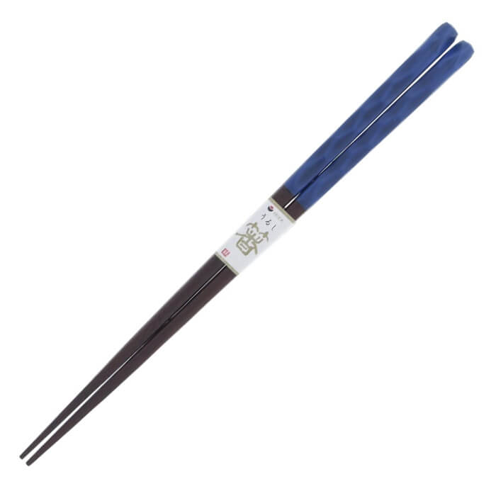 Training Chopsticks - 【メール便14本まで対応可能】イシダ お箸 青亀甲 23cm 16921