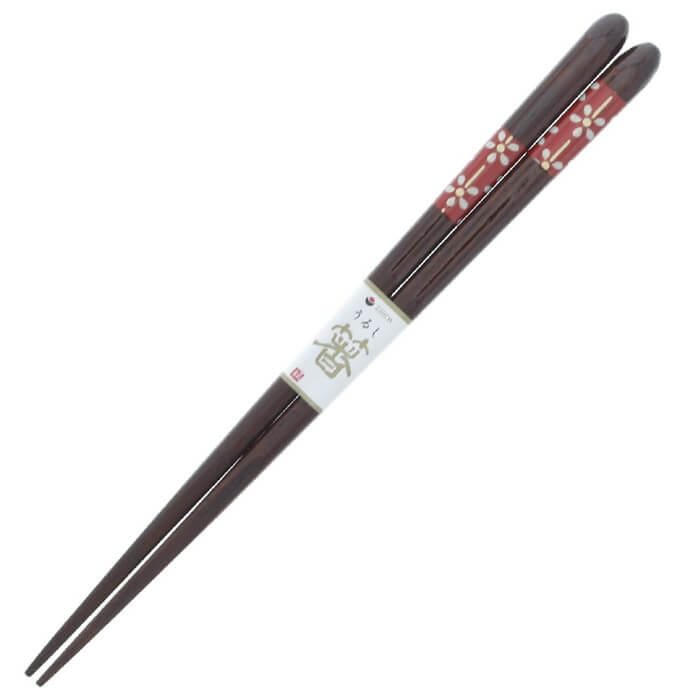 【メール便14本まで対応可能】イシダ お箸 漆花 20.5cm 14602