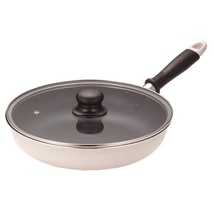 Carina(カリーナ) ガラス蓋付 フライパン26cm 送料無料