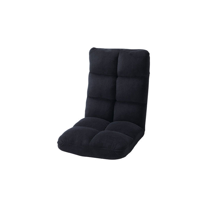 Legless Chairs - もこもこリクライナー FKC-006BK ブラック 送料無料 東谷 Azumaya