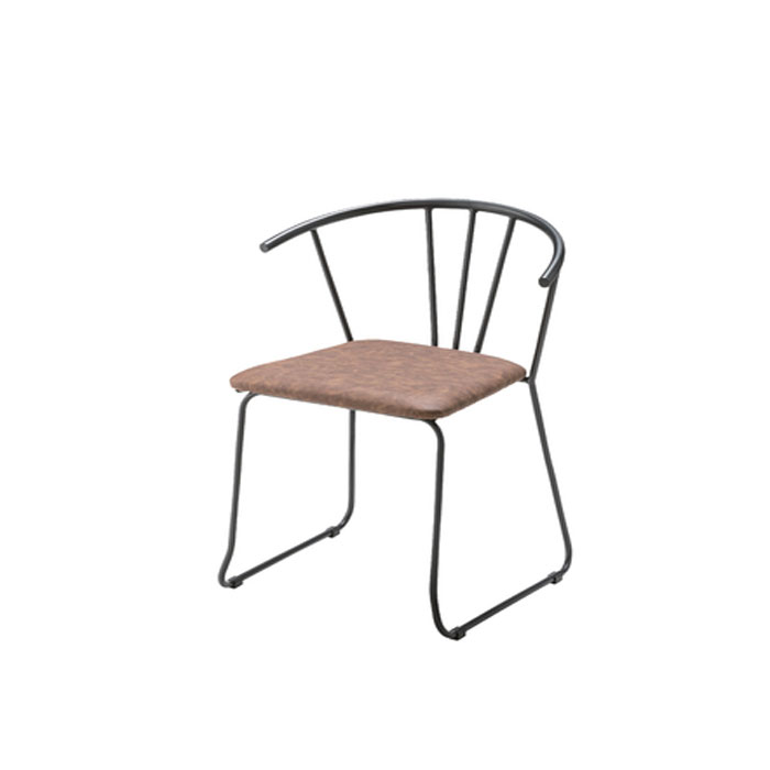 アームチェア TEC-64 ブラウン 店舗 カフェ ラウンジ ロビー ホテル 法人 送料無料 東谷 Azumaya