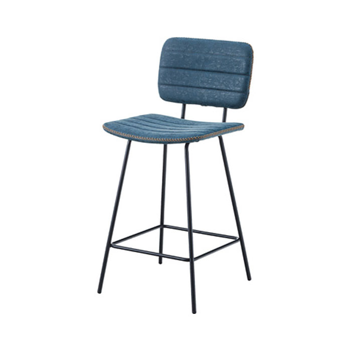 ハイチェア CYK-11NV ネイビー 店舗 カフェ ラウンジ ロビー ホテル 法人 送料無料 東谷 Azumaya