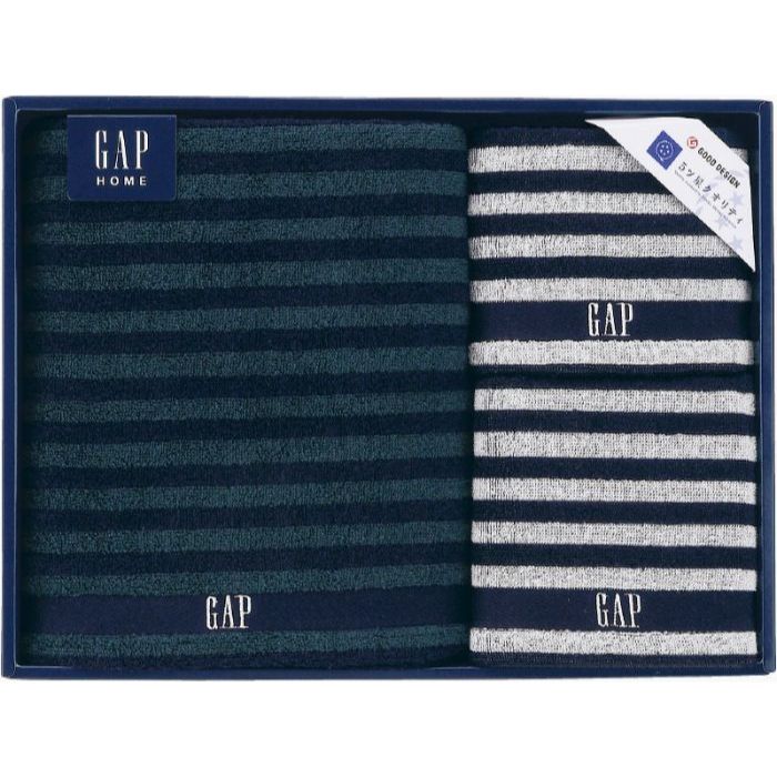 GAP HOME タオルセット 54-3049500 送料無料 【メーカー直送品】【沖縄北海道離島お届け不可】