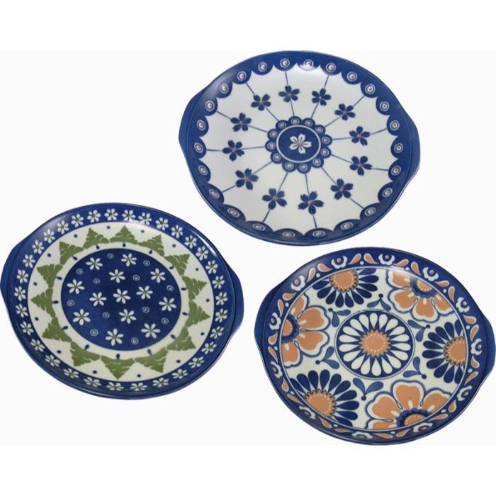 キャッスルスター 耳付パスタ ＆ カレー皿3枚セット 250435 お歳暮 お中元 ギフト 贈り物 送料無料 【メーカー直送品】【沖縄北海道離島お届け不可】