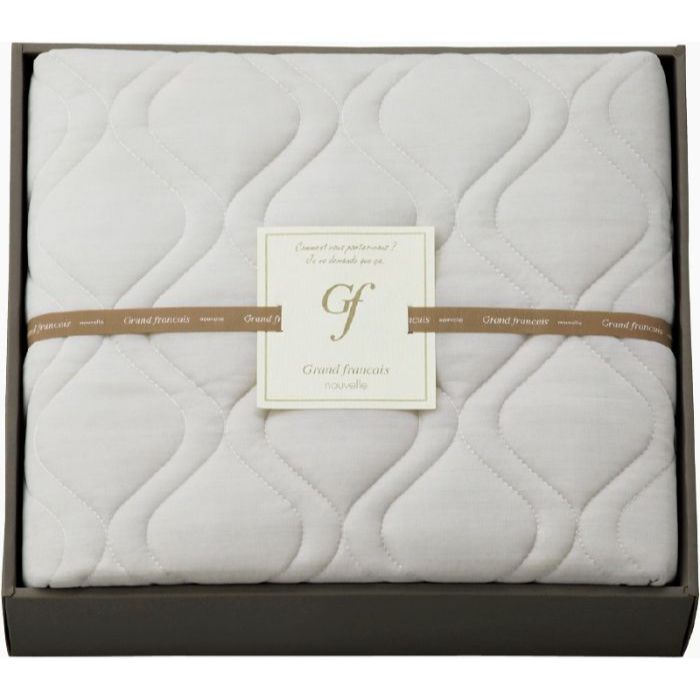 グランフランセヌーベル クール接触冷感敷パット グレージュ GFN4058GE 送料無料 【メーカー直送品】【..