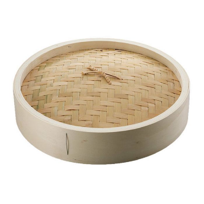 387618先 木製中華セイロ 蓋 21cm 蒸し器 肉まん 餃子 焼売 中華料理 調理器具 キッチン用品 シンプル
