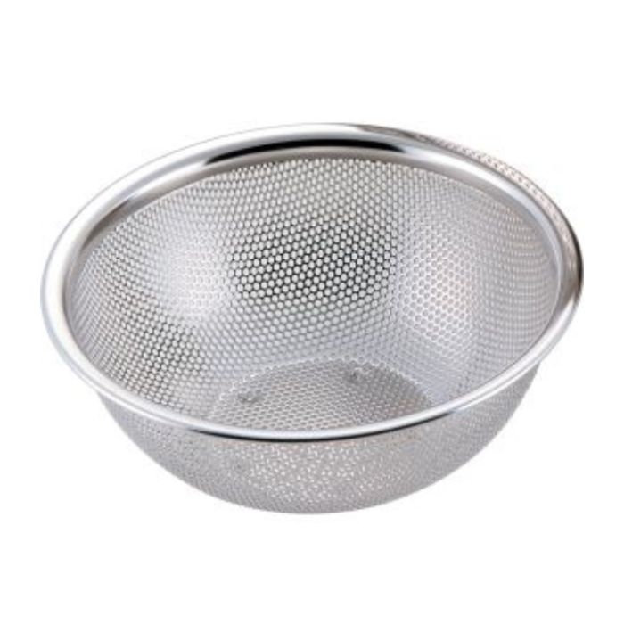 F18-8 ステンレス メッシュボール Bタイプ 15cm ボウル 鉢 容器 調理器具 キッチン用品 シンプル 日本製