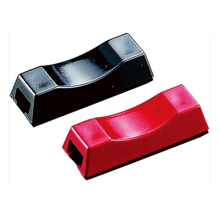 C10-982箸置き 四角用 朱赤 100個入 はしおき カトラリー 食器 食卓 小物 食事 キッチン用品 シンプル 日本製