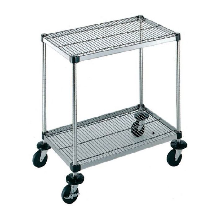 弁慶シェルフワゴン 2段 4-2-2M-9-L ご飯 キッチン用品 シンプル ステンレス製 日本製