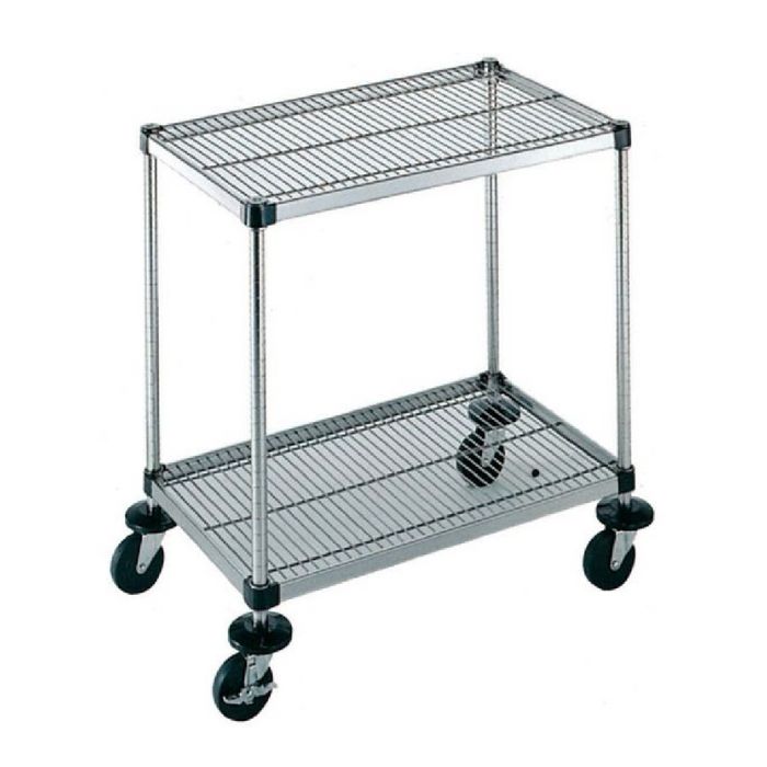 弁慶シェルフワゴン 2段 6-2-2M-9 ご飯 キッチン用品 シンプル ステンレス製 日本製