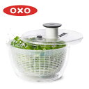 OXO オクソー クリアサラダスピナー 小 野菜水切り器  11230500 Salad Spinner 野菜 サラダ 水切り器 手動 回転式 キッチン おしゃれ 野菜 人気 ギフト プレゼント