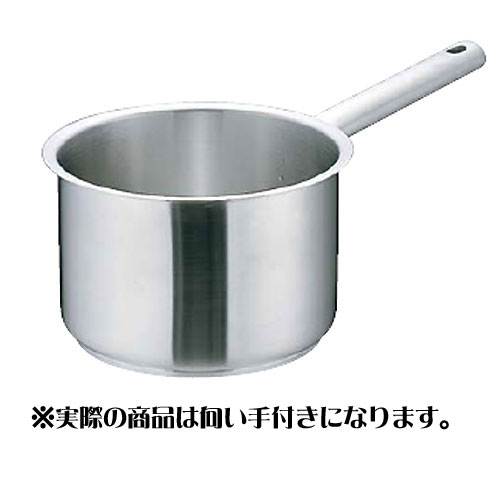 Murano / ムラノ インダクション18-8 片手深型鍋（蓋無） 11.1リットル（AKT-D1）【 アドキッチン 】