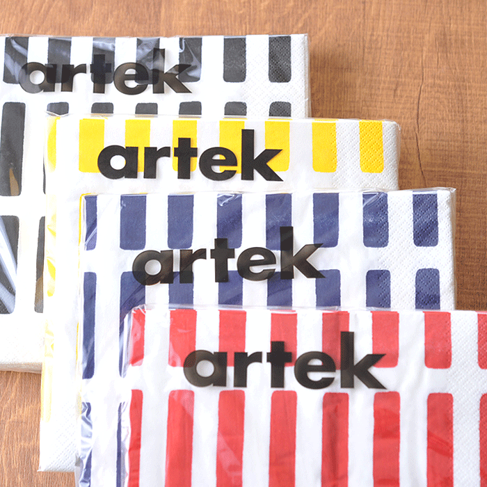 アルテック シエナ ペーパーナプキン 40×40cm 選べる4色 【 北欧 artek Artek SIENA 紙ナプキン 】[ アドキッチン ]
