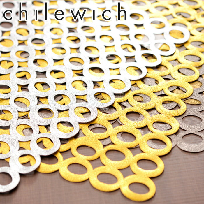 チルウィッチ ランチョンマット プレストモッド 選べる4色 【 Chilewich Pressed Mod プレスド モッド 0406 テーブルマット キッチン かわいい 収納 】[ アドキッチン ]