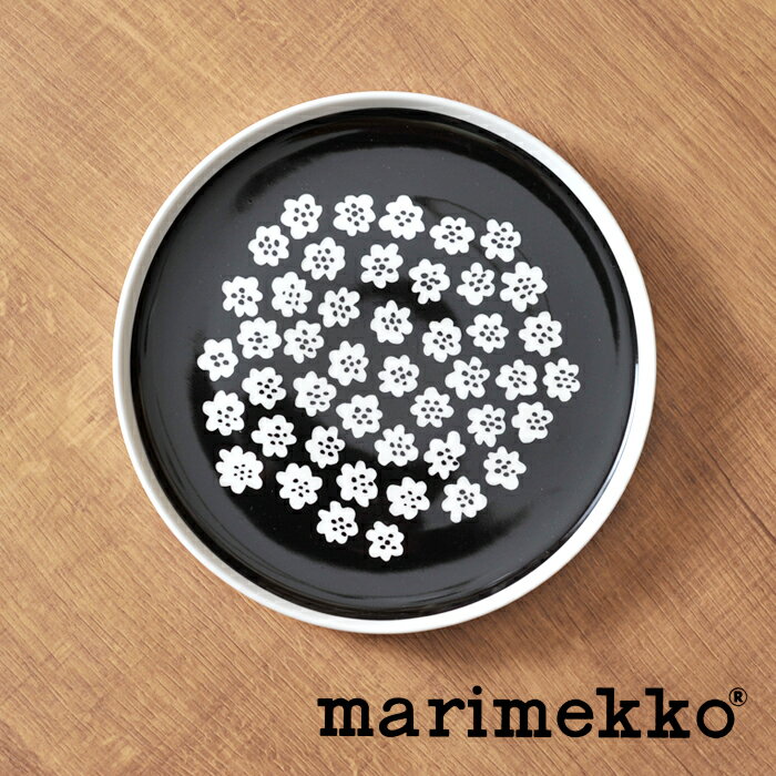 【楽天市場】マリメッコ プケッティ 限定プレート 20cm ＜ ブラック ＞ 【 MARIMEKKO PUKETTI K-citymarket