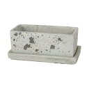 ダルトン DULTON 園芸用品 ソリッド プランター レクタングル ラフグレー Sサイズ A555-426SRG