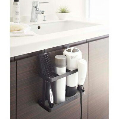 山崎実業 ドライヤー＆ヘアーアイロンスタンド タワー BK 2285 BY-F BK 【 YAMAZAKI tower 】【送料無料】