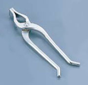 TKG 鍋つかみ ヤットコ鋏 全長225mm 質量330g 幅19mm 鉄 鉄製 業務用 鍋 矢床 太口 送料無料