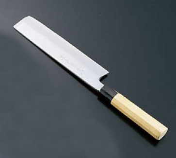 堺　孝行　シェフ和庖丁　銀三鋼　薄刃（片刃）21cm