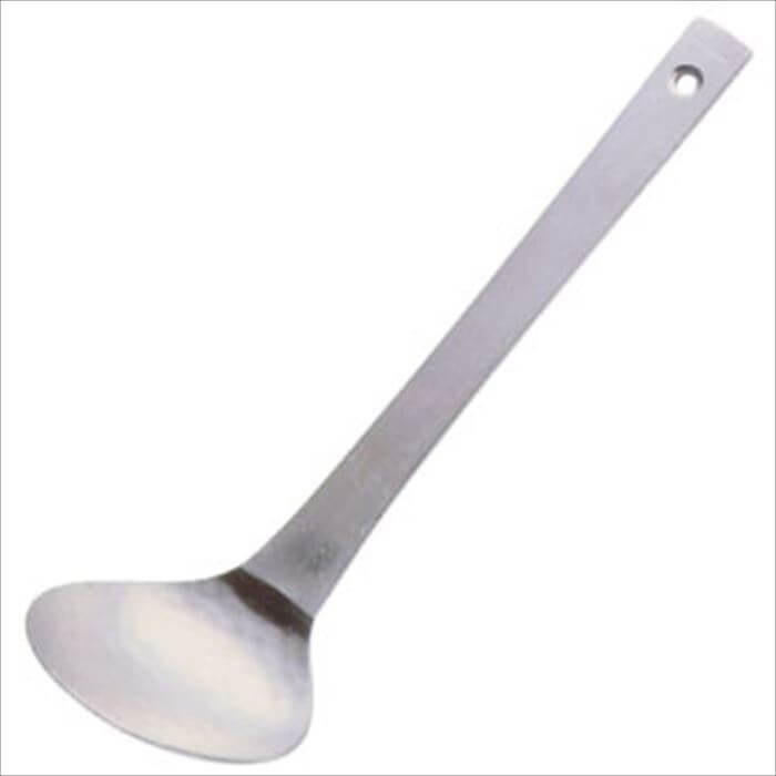 Soup Ladle （Holed） - 工房アイザワ ちゅうぼうこもの アルミ鎚目シリーズ アルミニウム お玉 大 (1210) 送料無料
