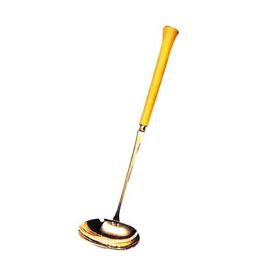 Soup Ladle （Holed） - 工房アイザワ しゃれた小道具 卓上お玉穴無し GP 大 (730) 送料無料